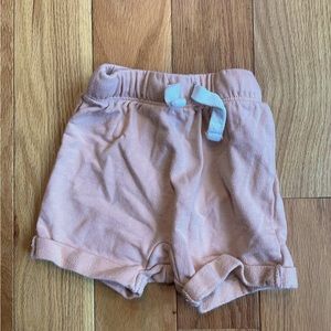 6 month peach Little Co. by Lauren Conrad shorts with drawstring